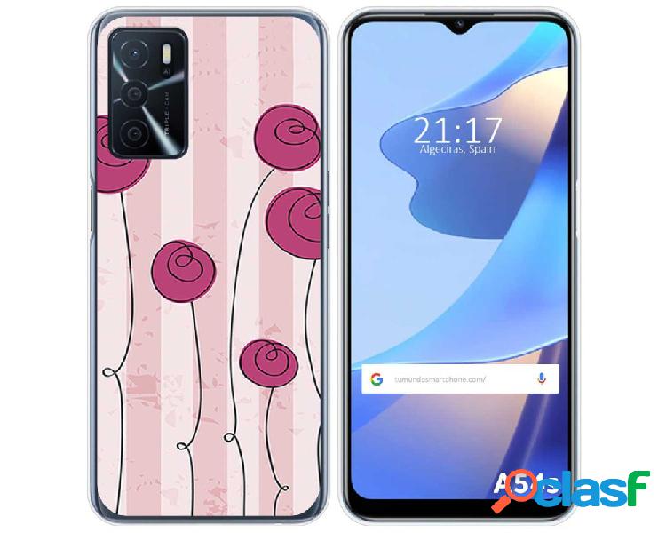 Funda para Oppo A54s TUMUNDOSMARTPHONE Dibujos Flores