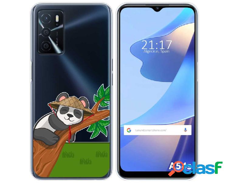 Funda para Oppo A54s TUMUNDOSMARTPHONE Dibujos Transparente