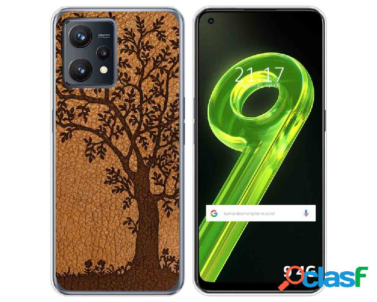 Funda para Realme 9 4G TUMUNDOSMARTPHONE Dibujos Cuero 03