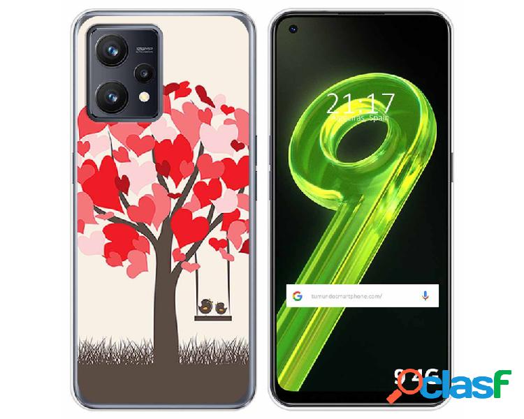 Funda para Realme 9 4G TUMUNDOSMARTPHONE Dibujos Pajaritos