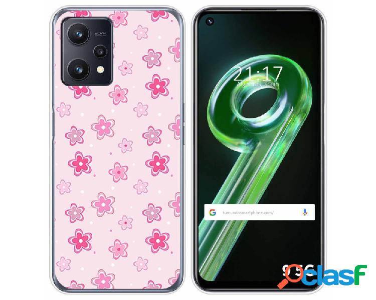 Funda para Realme 9 5G TUMUNDOSMARTPHONE Dibujos Flores