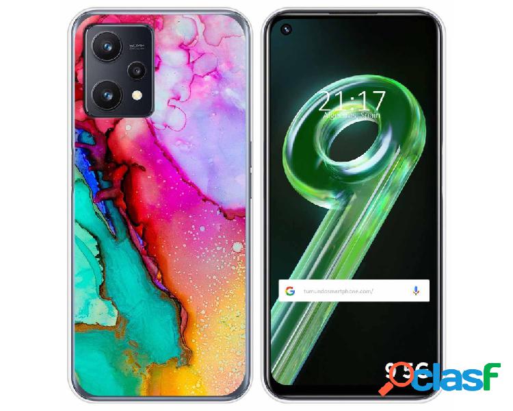 Funda para Realme 9 5G TUMUNDOSMARTPHONE Dibujos Mármol 15