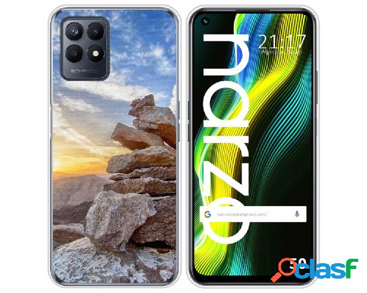 Funda para Realme Narzo 50 TUMUNDOSMARTPHONE Dibujos Sunset