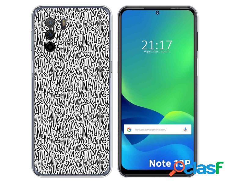 Funda para Ulefone Note 13P TUMUNDOSMARTPHONE Dibujos Letras