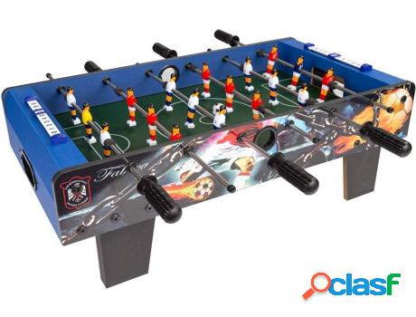 Futbolín CB TOYS madera azul (69x37x24 cm - 3 años)