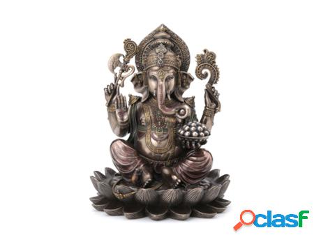 Ganesha Resina Bronce Figuras Budas Colección Oriental