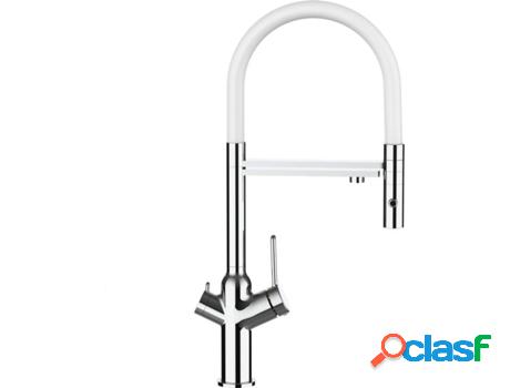 Grifo de cocina VIZIO 4 Vias Tubo Giratória 360° Cromado