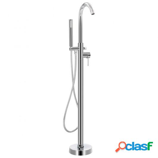 Grifo para bañera de pie acero inoxidable 118,5 cm