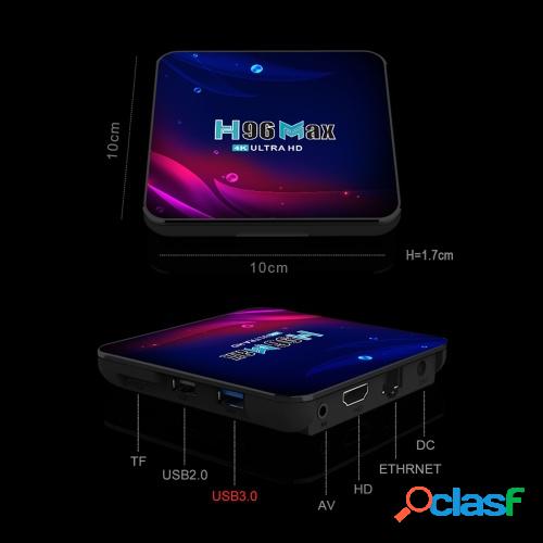 H96 Max V11 Android 11.0 Smart TV Box UHD 4K Media Player