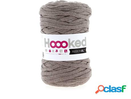 Hilo de Algodón HOOOKED RibbonXL Earth Taupe (Marrón - 120