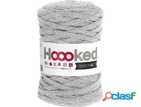 Hilo de Algodón HOOOKED RibbonXL Silver Grey (Gris - 120 m)