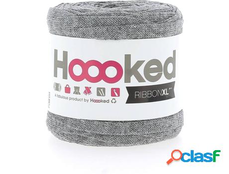 Hilo de Algodón HOOOKED RibbonXL Stone grey (Gris - 60 m)