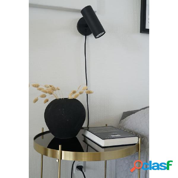 House Nordic Lámpara LED de pared Lia negro
