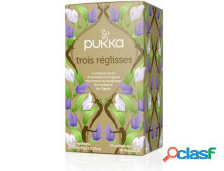 Infusión Tres Regalices Three Licorice Bio PUKKA (20