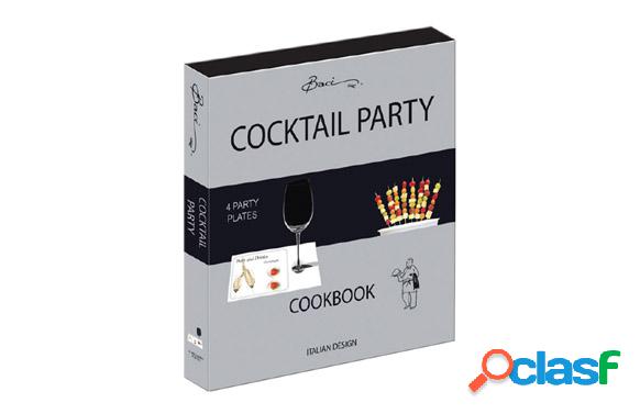 Juego de Bandejas de aperitivo Baci Cookbook Cocktail