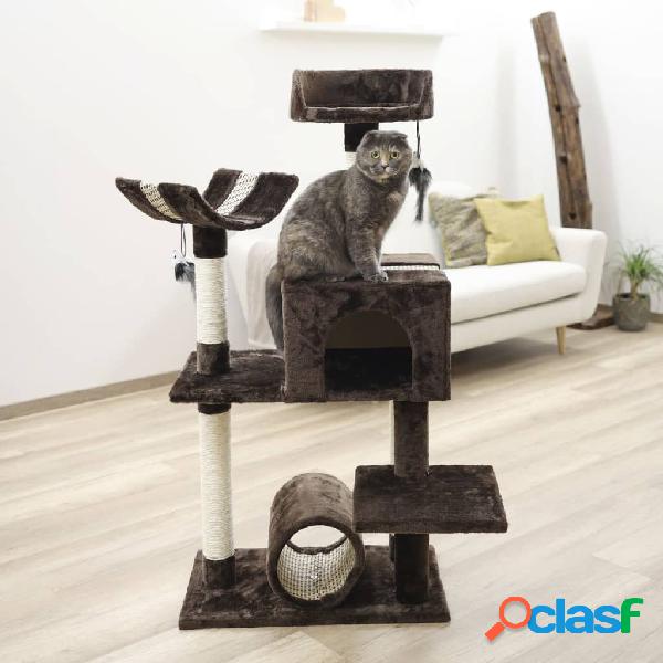 Kerbl Rascador para gatos Safari Big marrón oscuro 122 cm