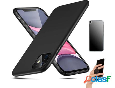 Kit Carcasa y Protector iPhone 11 Pro Max Antiimpacto!