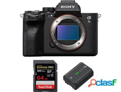 Kit Cámara Acessórios SONY Alpha a7S III + SanDisk 64 GB +