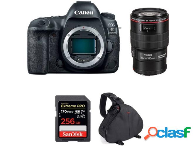 Kit Cámara CANON EOS 5D Mark IV + EF 100mm f/2.8L Macro IS