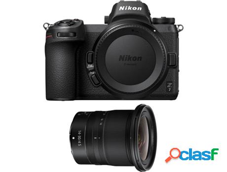Kit Cámara NIKON Z7 + Nikkor Z 14-30MM F4 S (Full Frame)