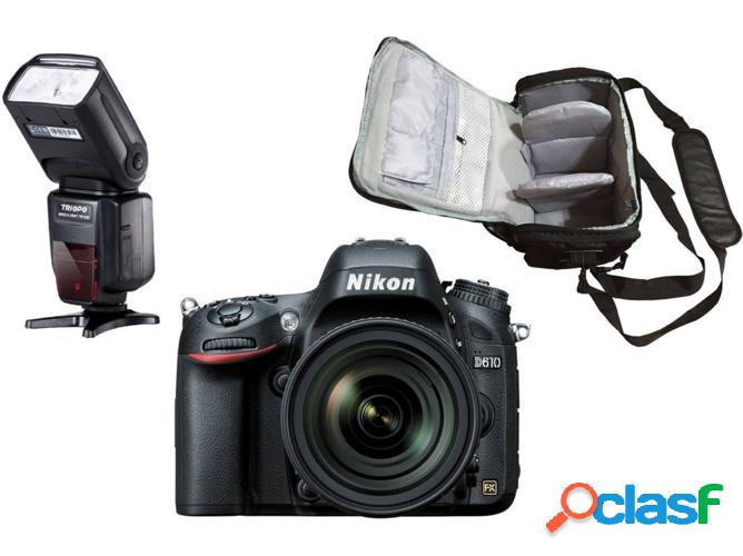Kit Cámara Réflex NIKON D610 + AF-S NIKKOR 24-85mm