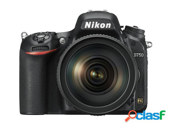 Kit Cámara Réflex NIKON D750 24-120MM F4 VR (24 MP - ISO: