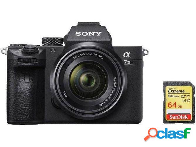 Kit Cámara SONY A7 III + SEL 28-70MM F3.5-5.6 OSS