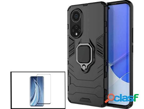 Kit Protector de Cristal Templado 5D Full Cover y Funda 3X1