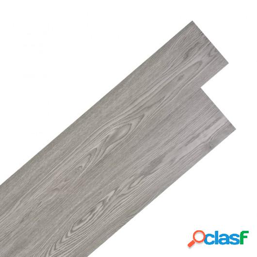 Lamas para suelo de PVC autoadhesivas 5,02m² 2mm gris