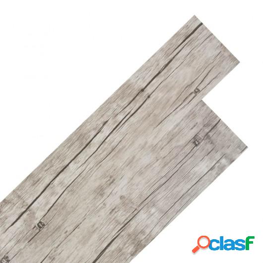 Lamas para suelo de PVC autoadhesivas 5,02m² 2mm roble