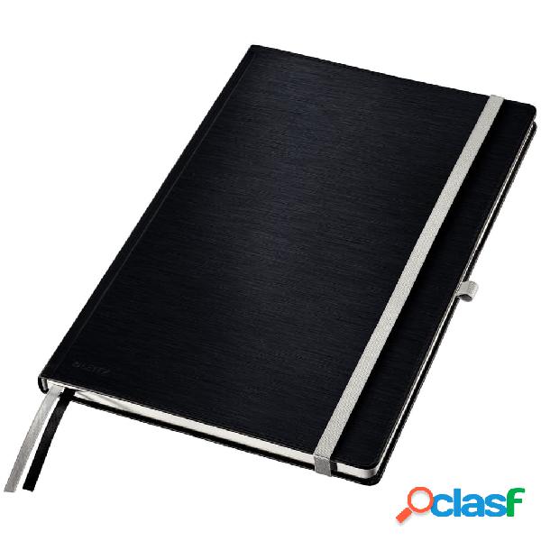 Leitz Cuaderno Style a rayas A4 negro