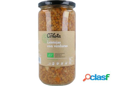 Lentejas con Verduras CARLOTA ORGANIC (720 g)