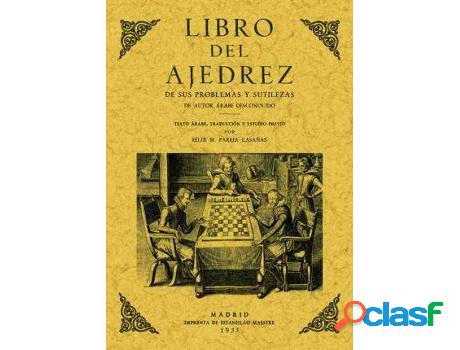 Libro Libro Del Ajedrez: De Sus Problemas Y Sutilezas de