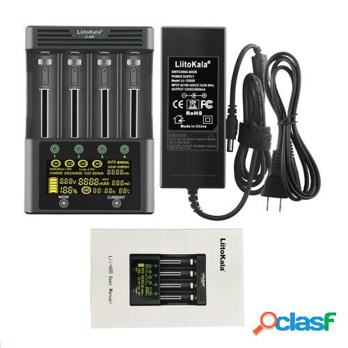 LiitoKala lii-600 Li-ion-3.7V Ni-MH1.2V Cargador de batería