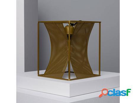 Lámpara de Mesa LEDKIA Auro (Dorado - E27 - 60 W)