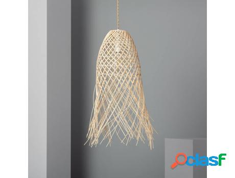 Lámpara de Suspensión LEDKIA Majani (Crema - E27 - 40 W)