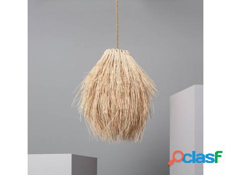 Lámpara de Suspensión LEDKIA Manyoya (Crema - E27 - 40 W)