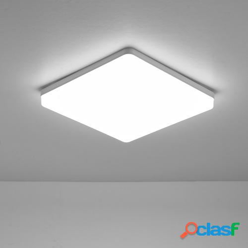 Lámpara de techo cuadrada de montaje empotrado con LED de