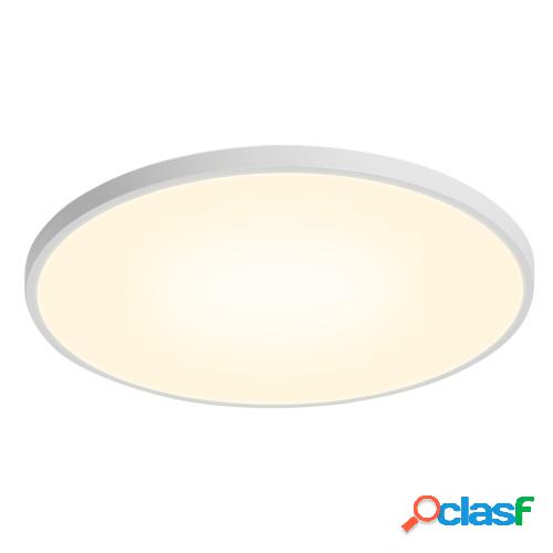 Lámpara de techo redonda LED de montaje empotrado de 24W