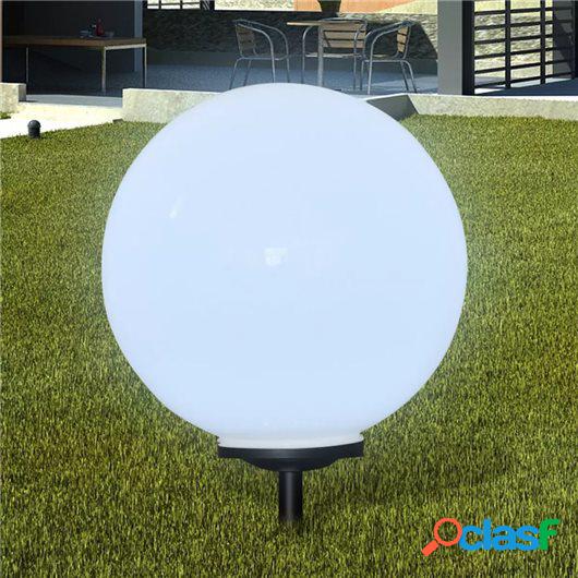 Lámpara solar de jardín en forma de bola con LED, 50 cm