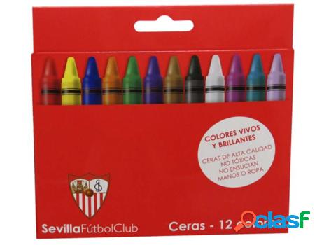 Lápices de Cera SEVILLA FUTBOL CLUB 60095 Rojo