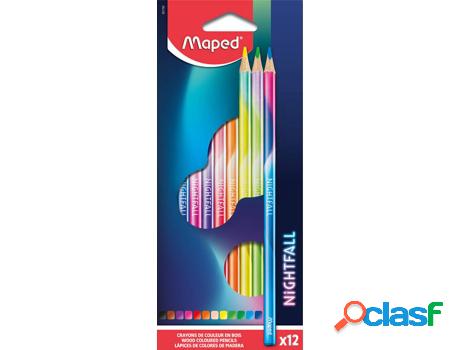 Lápices de Color MAPED Nightfall (12 Unidades)