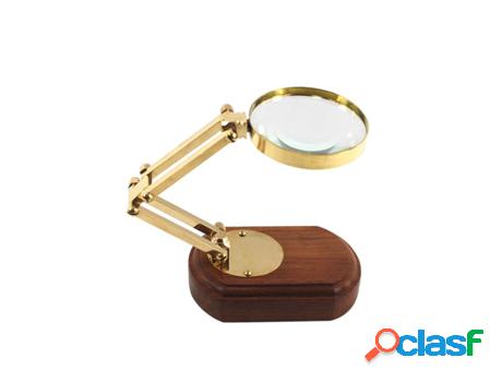 Lupas Con Base Madera Decoración Náutico Colección World