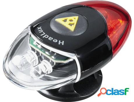 Luz para Bicicleta TOPEAK LED (6.5x3.5x3cm - Negro)