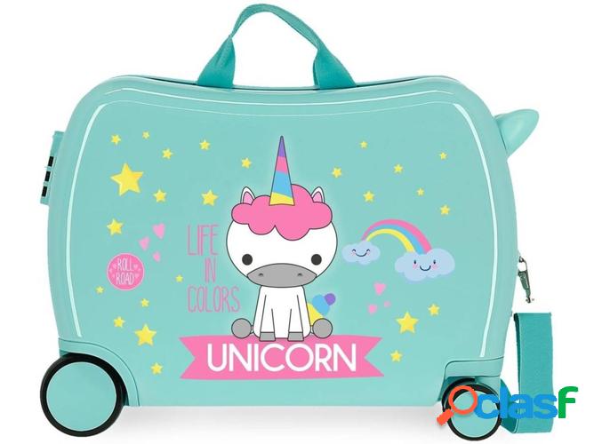 Maleta Ride-On ROLL ROAD Little Me (Cabina - 34 L - Verde)