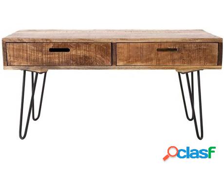 Mesa de Centro WOMO-DESIGN Malmö Madera Marrón (100 x 50 x