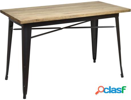 Mesa de Comedor DS MUEBLES Tudix Vintage Industrial (Tablero