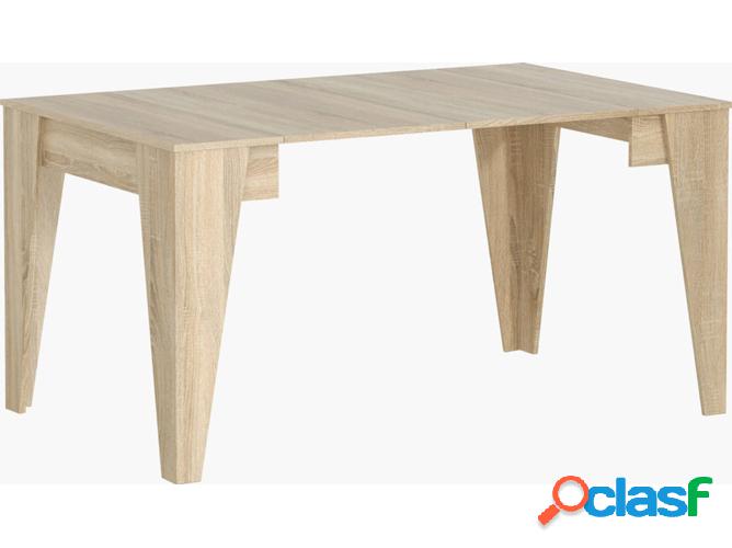 Mesa de Comedor SKRAUT HOME MESATM140SO (Roble TM - Melamina