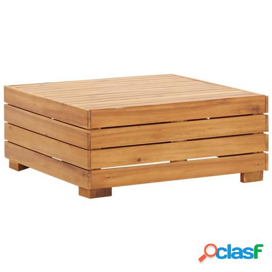 Mesa seccional 1 pieza madera maciza de acacia