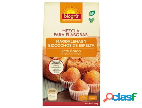 Mezcla Para Elaborar Madalenas y Bizcochos Bio BIOGRÁ (510